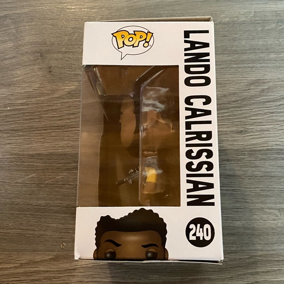 Funko Pop Lando Calrissian Figure with Yellow and Black Outfit - Picture 2 of 5